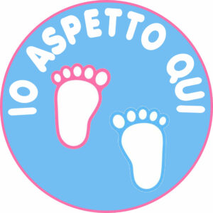 Adesivo-Baby-Io-Aspetto-qui-azzurro